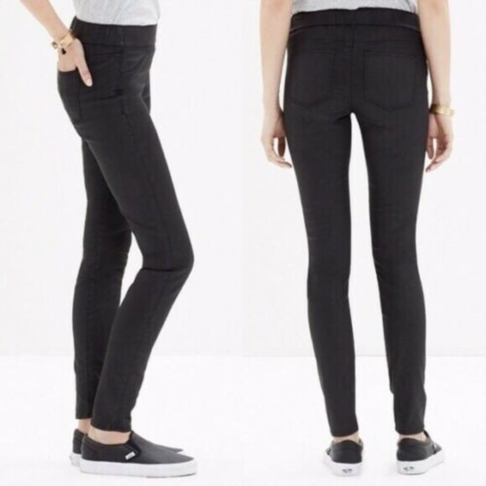 Madewell Skinny Skinny Leather Pants Sz 27